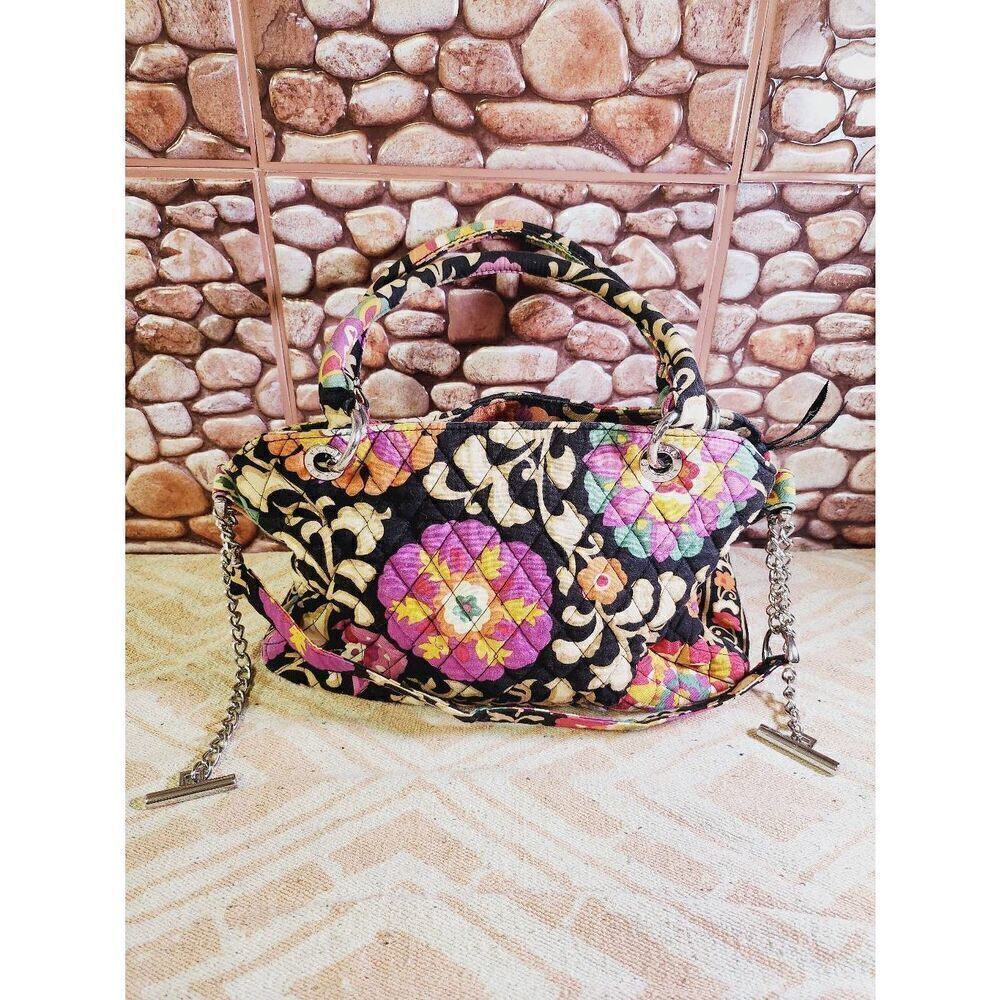Vera Bradley Satchel With Detachable Shoulder Strap - Suzani Print #A48